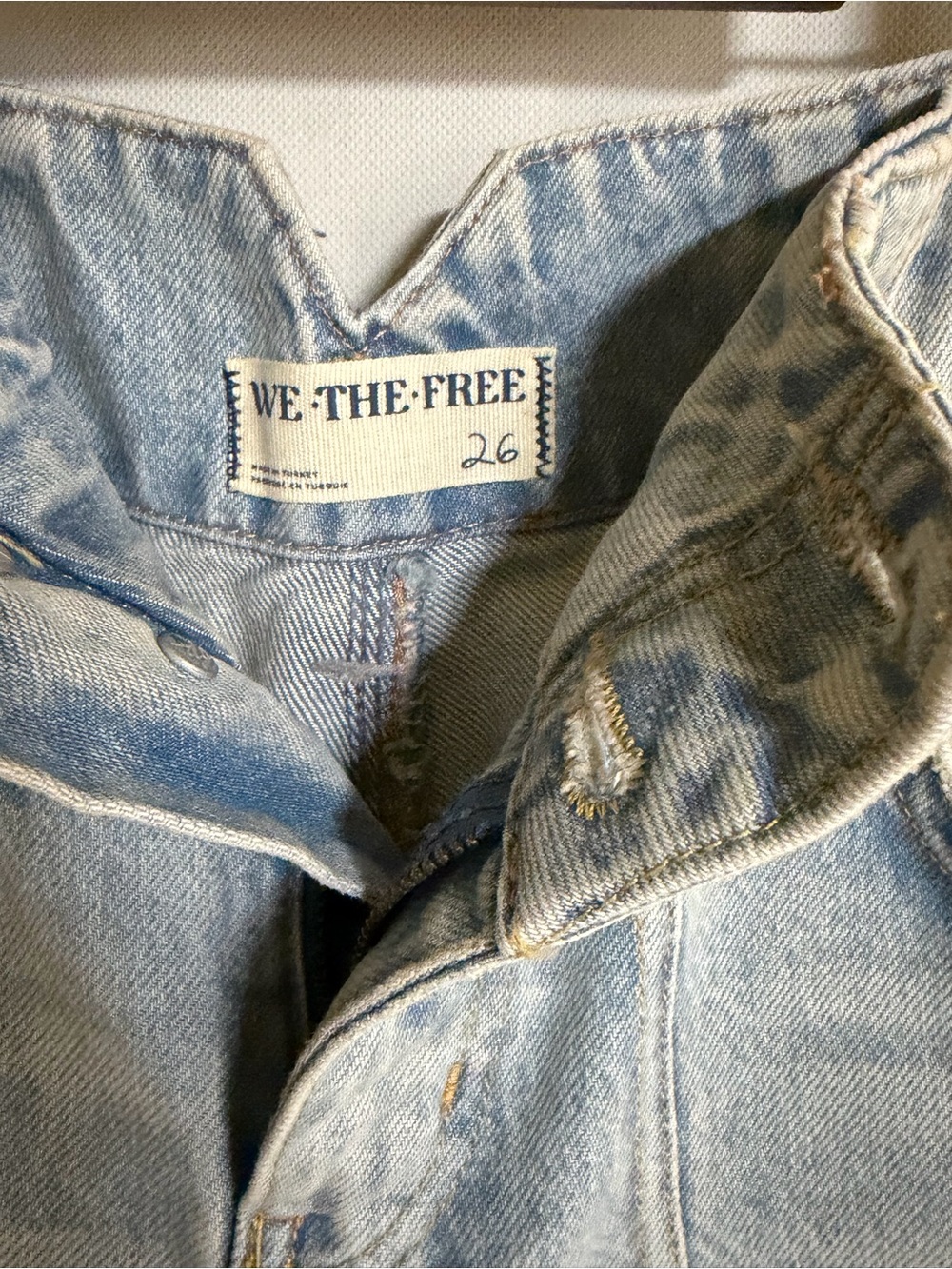 We The Free Extreme Measures Barrel Shorts Size 26 Break The Rules NWOT - Picture 3 of 6